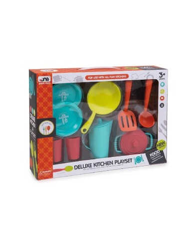 TOYS-SET 9 PZS.UTENS.COCINA COLORES 900