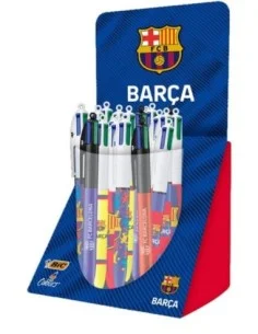 BOLIGRAFO BIC 4 COLORES FC BARCELONA