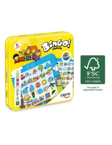 CAYRO-MINIS CAJA METAL BINGO 772