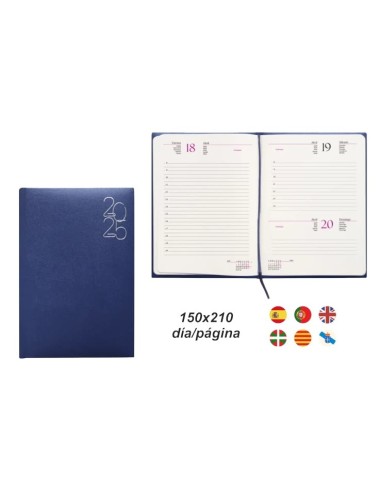 AGDA.PLUS CLASSIC 15x21 D/P AZUL 2025