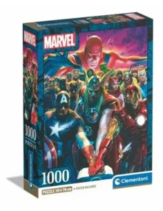 CLEMENT.-PZLE.1000PZ.MARVEL AVENGE.39915