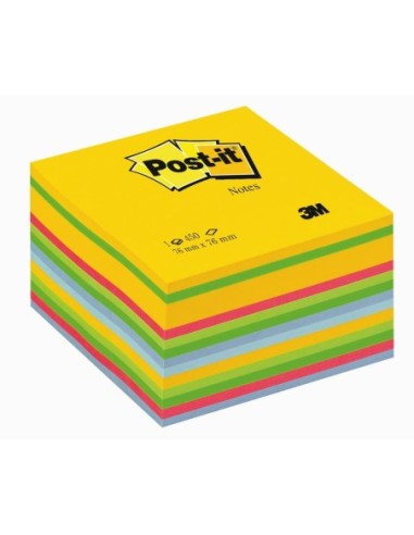 3M-NOTAS POST-IT CUB.76x76 COL.450H.2030