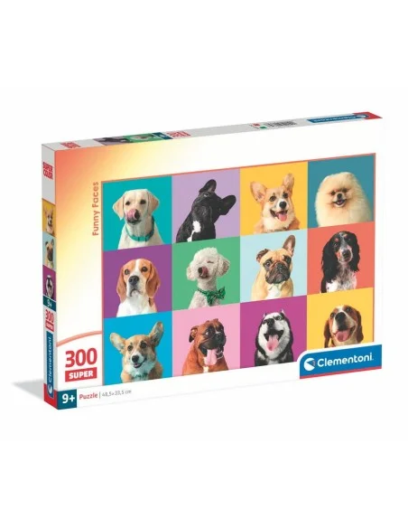 CLEMENT.-PZLE.300PZ.FUNNY FACES 21739