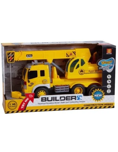 COCHES WENYI 1/16 CAMION GRUA 03-3035