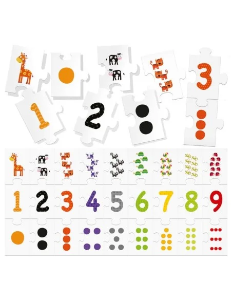 HEADU-123 PUZZLE NUMBERS (3-6) IT21093