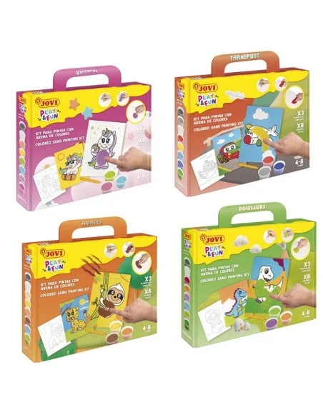 JOVI-PAINTING KITS SAND PLAY&FUN