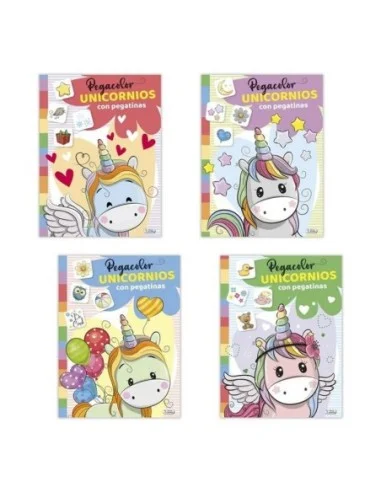 LIB.PINTAR PEGACOLOR UNICORNIOS CAD193