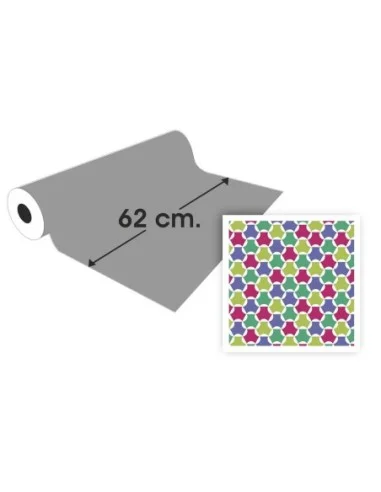 PAPEL REGALO ECON.BOBINA 62CM.(4KG) 1008