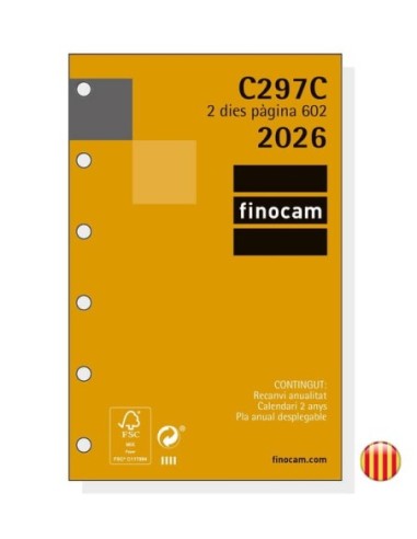 AG.FINOCAM 602 REC.ANUAL 2D/P CAT. 2026