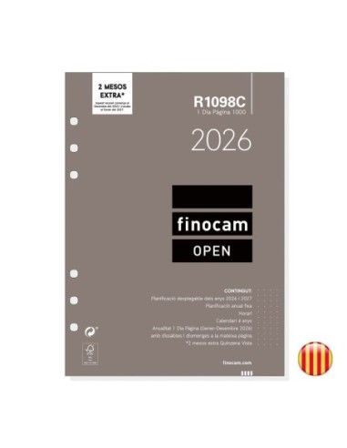 AG.OPEN 1000 RECAMBIO 1098 D/P CAT. 2026