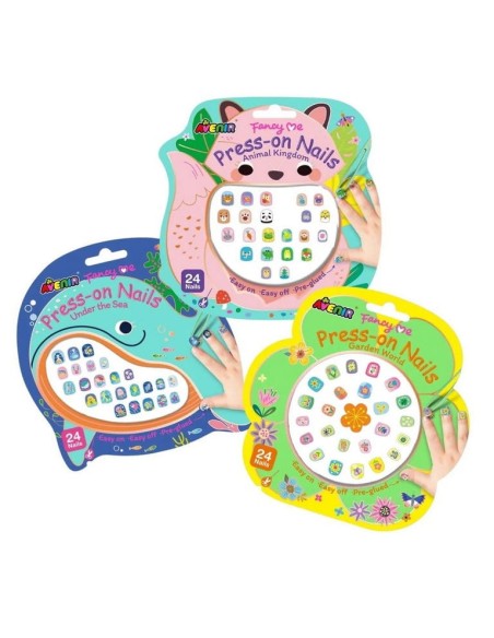 AVENIR-SET 3 UÑAS PRESS (3 MOD.)