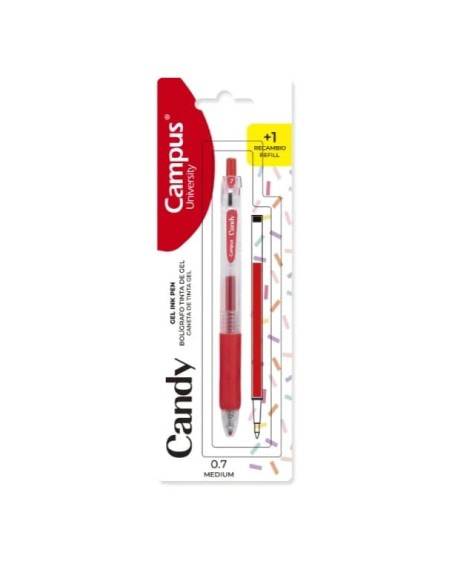 BL.1 BOLIG.CAMPUS CANDY+CARGA ROJO