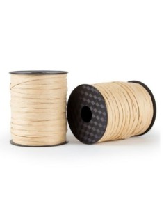 CINTA ADORNO RAFIA NATURAL EXTRA 100MTS.
