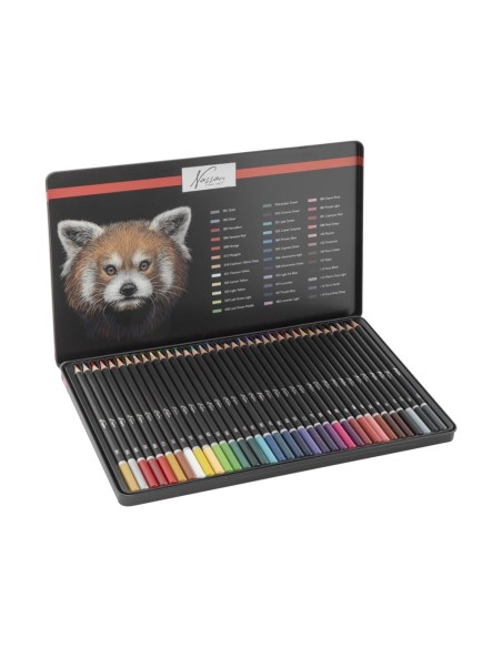 CRAFT-CAJA 36 LAP.COLORES METAL NASSAU