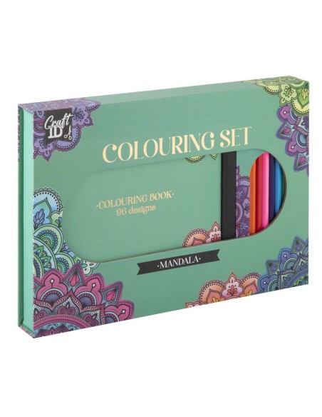 CRAFT-CAJA REGALO COLOREAR MANDALA