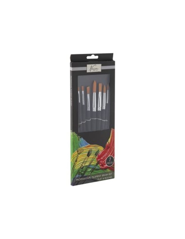 CRAFT-SET 7 PINCELES NASSAU HIGH TECH