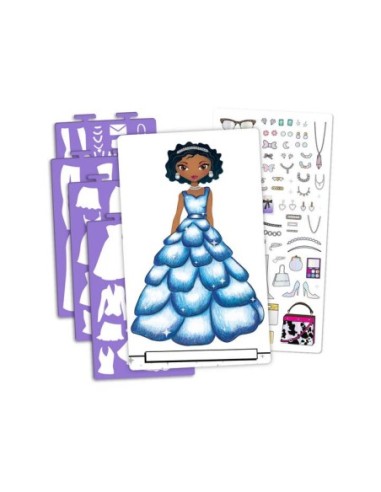 CRAYOLA-BLOC CREAT.DISEÑOS MODA 04-1273