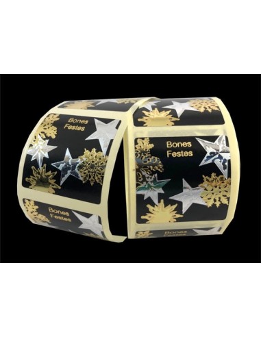 ETIQ.NAD.BONES FESTES NEGRE ET-055 R.250