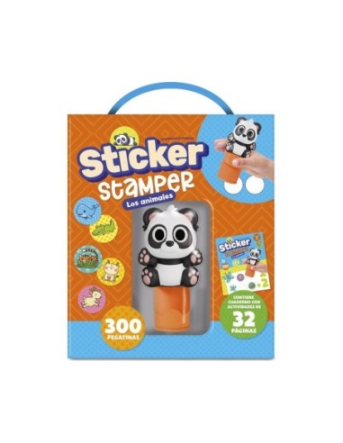 IMAGILAND-STICKER STAMPER ANIMALES