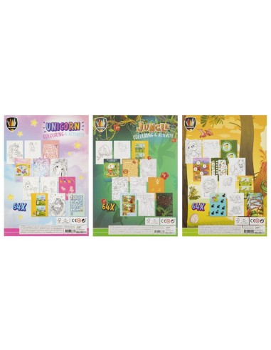 LIB.PINTAR A4 COLOURING ACTIVIDADES