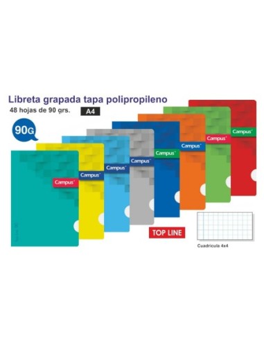 LIBRET.GR.PP.A4 CAMPUS 48H.CLA.4x4 02553