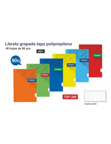 LIBRET.GR.PP.A5 CAMPUS CLA.5x5 003191