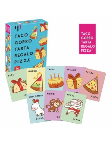 LUDILO-TACO,GORRO,TARTA,REGALO,PIZZA