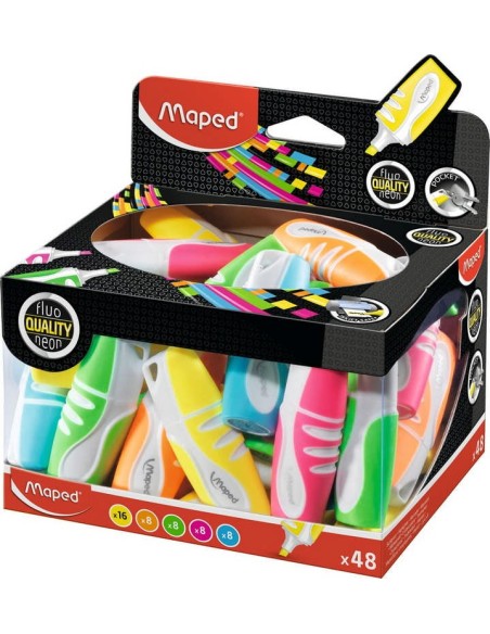 MAPED-ROT.MARCAD.FLUO POCKET (48) 742737
