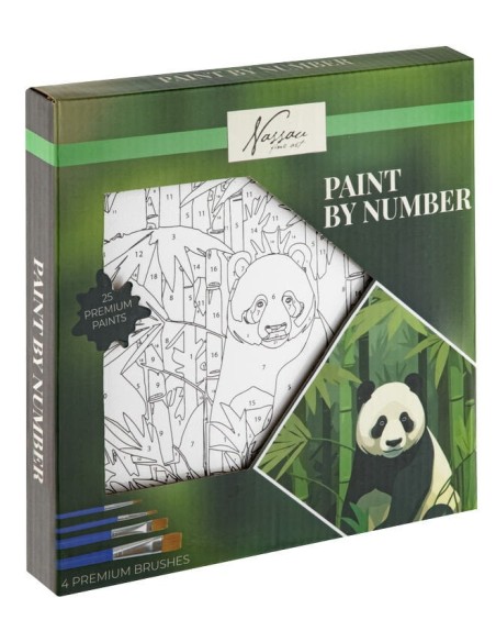 NASSAU-PINT.NUMER.20x20 25 PINT.PANDA