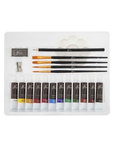 NASSAU-SET ACRILICO CAJA LUX 21PZ.