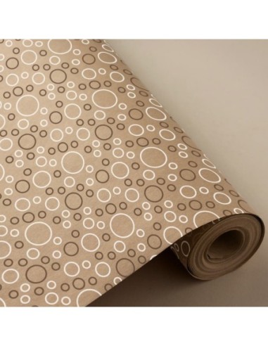 PAPEL REGALO KRAFT BOB.62CM.(4KG.) 292U