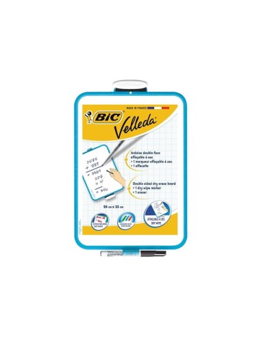 PIZARRA BLANCA CLIPPER 35x25 GRANDE