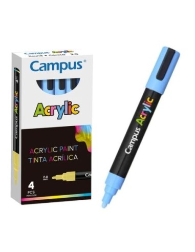 ROTUL.CAMPUS ACRYLIC AZUL PASTEL -EST.4-