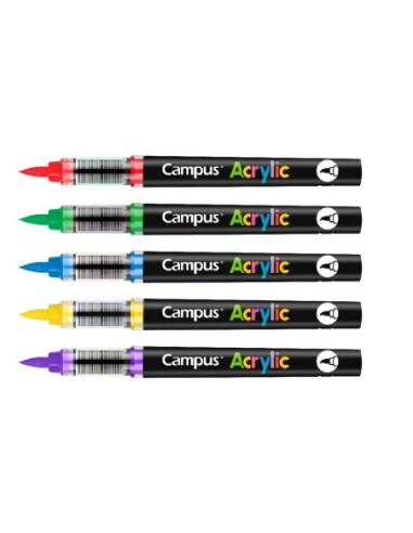 ROTUL.CAMPUS ACRYLIC BRUSH BASIC -EST.5-