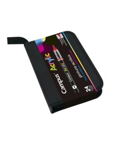 ROTUL.CAMPUS ACRYLIC BRUSH BASIC-EST.24-