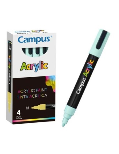 ROTUL.CAMPUS ACRYLIC MENTA PASTEL-EST.4-