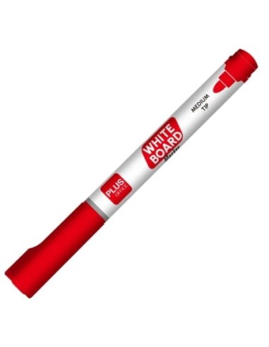 ROTULAD.PLUS PIZARRA BCA.MEDIUM ROJO