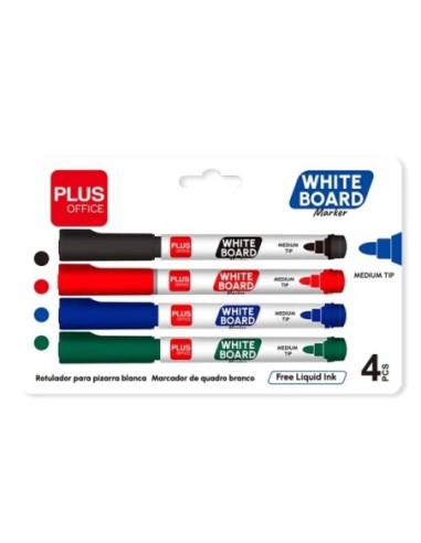 ROTULAD.PLUS PIZARRA BCA.MEDIUM-BLS.4-