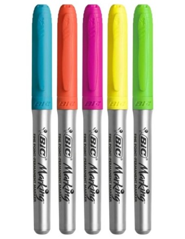 ROTULADOR BIC PERM.INTENSITY -PACK 5-