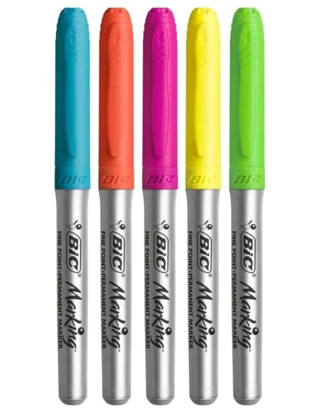 ROTULADOR BIC PERM.INTENSITY -PACK 5-