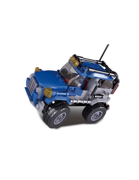 SLUBAN-COCHE OFFROAD AZUL 145 PZAS.
