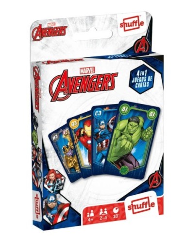 CARTAS JUEGO SHUFFLE AVENGERS 10028043