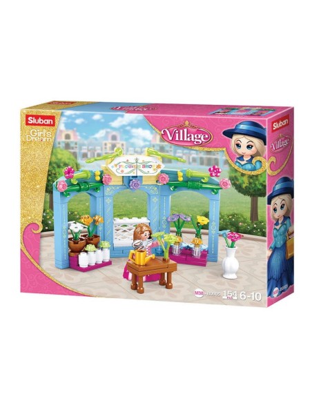 SLUBAN-GIRLS FLORISTERIA 154 PZAS.SL0905