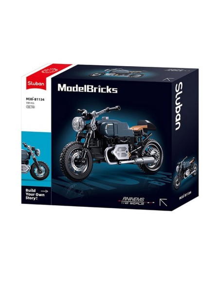 SLUBAN-MOTOCICLETA 1/12 GREY 191 PZAS.