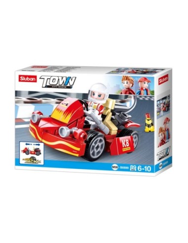 SLUBAN-TOWN KARTING 89 PZAS. SL0899