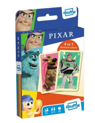 CARTAS JUEGO SHUFFLE PIXAR 10027508