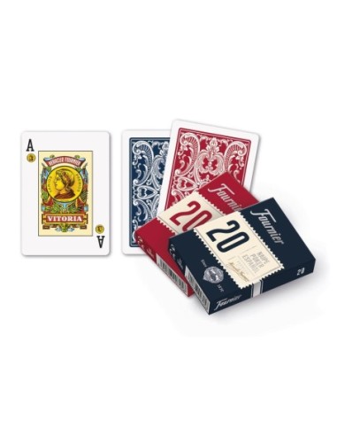 CARTAS NAIPES POKER ESP.NUM.20 - 55C