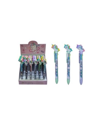 UNICORN-BOLIGRAFO 4 COLORES (EX.36) 6126