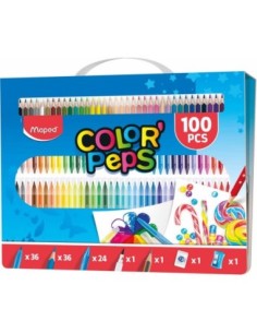 MAPED-KIT COLOREAR 100PZS. 907003