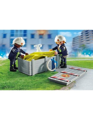 PLAYMOBIL-BOMBEROS COLCHONETA 71465